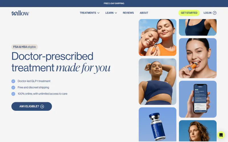 Willow homepage