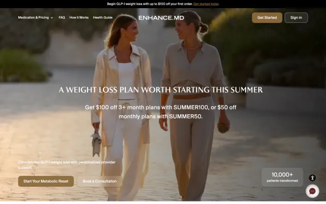 Enhance MD website